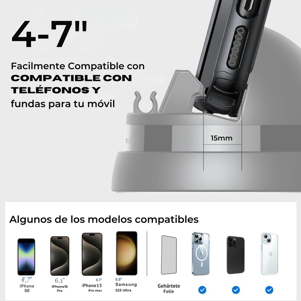 SOPORTE DE CELULAR Y TABLET 360° LISEN